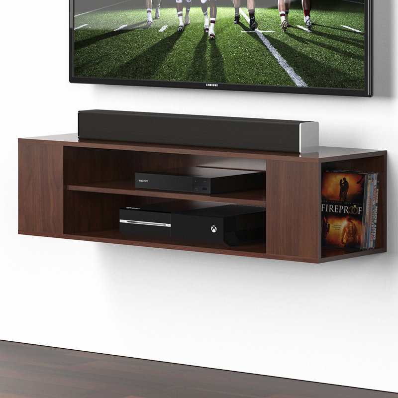 Fitueyes Floating Wooden TV Stand & Reviews Wayfair